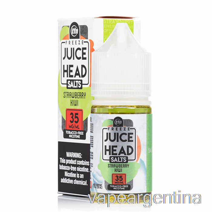 Congelar Fresa Kiwi - Zumo Cabeza Sales - 30ml 35mg Vape Descartable